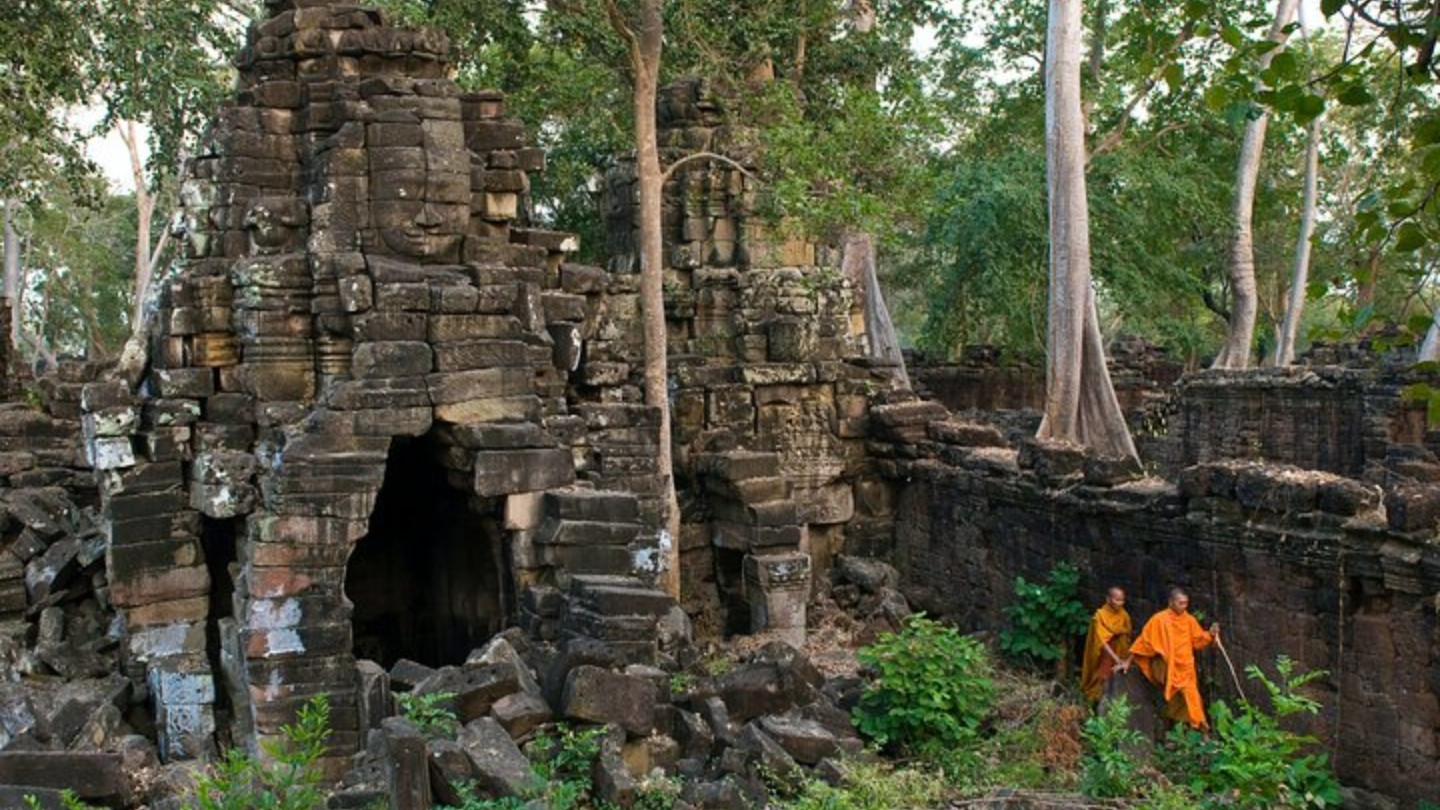 Banteay Chhmar bezoeken in juni