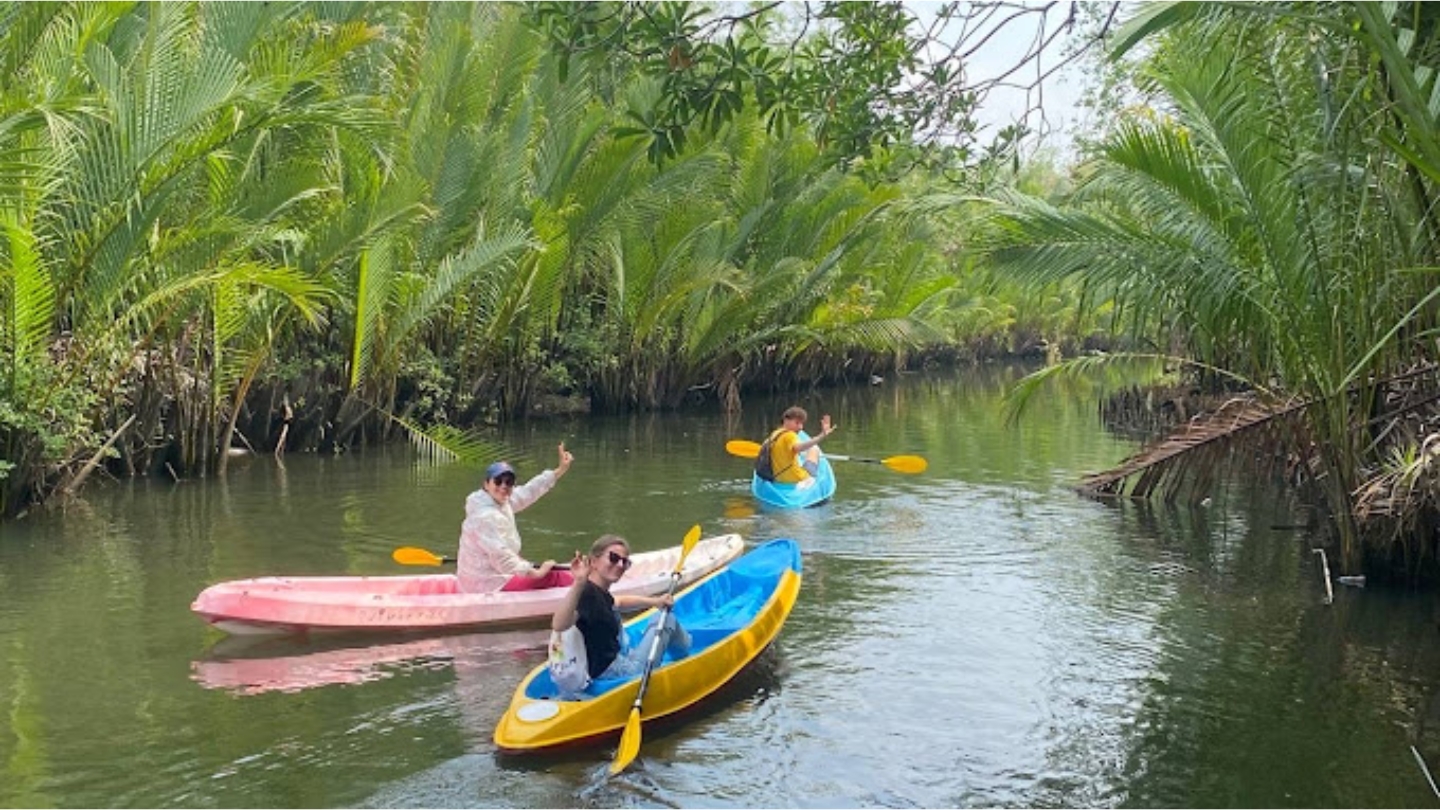 Kampot in Cambodja in juni