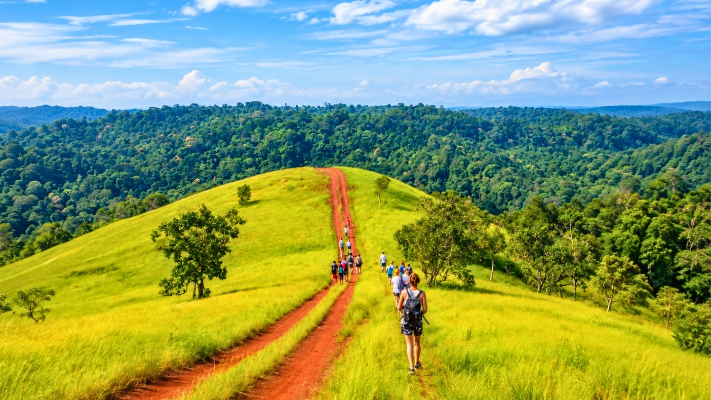 Op wandelavontuur door de prachtige landschappen van Mondulkiri