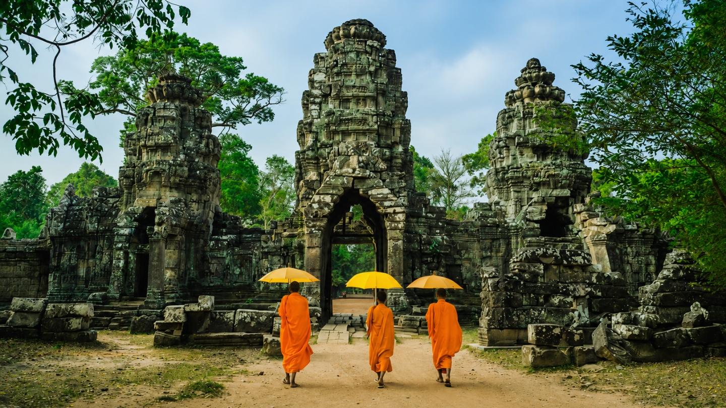 Weer in Cambodja in juli