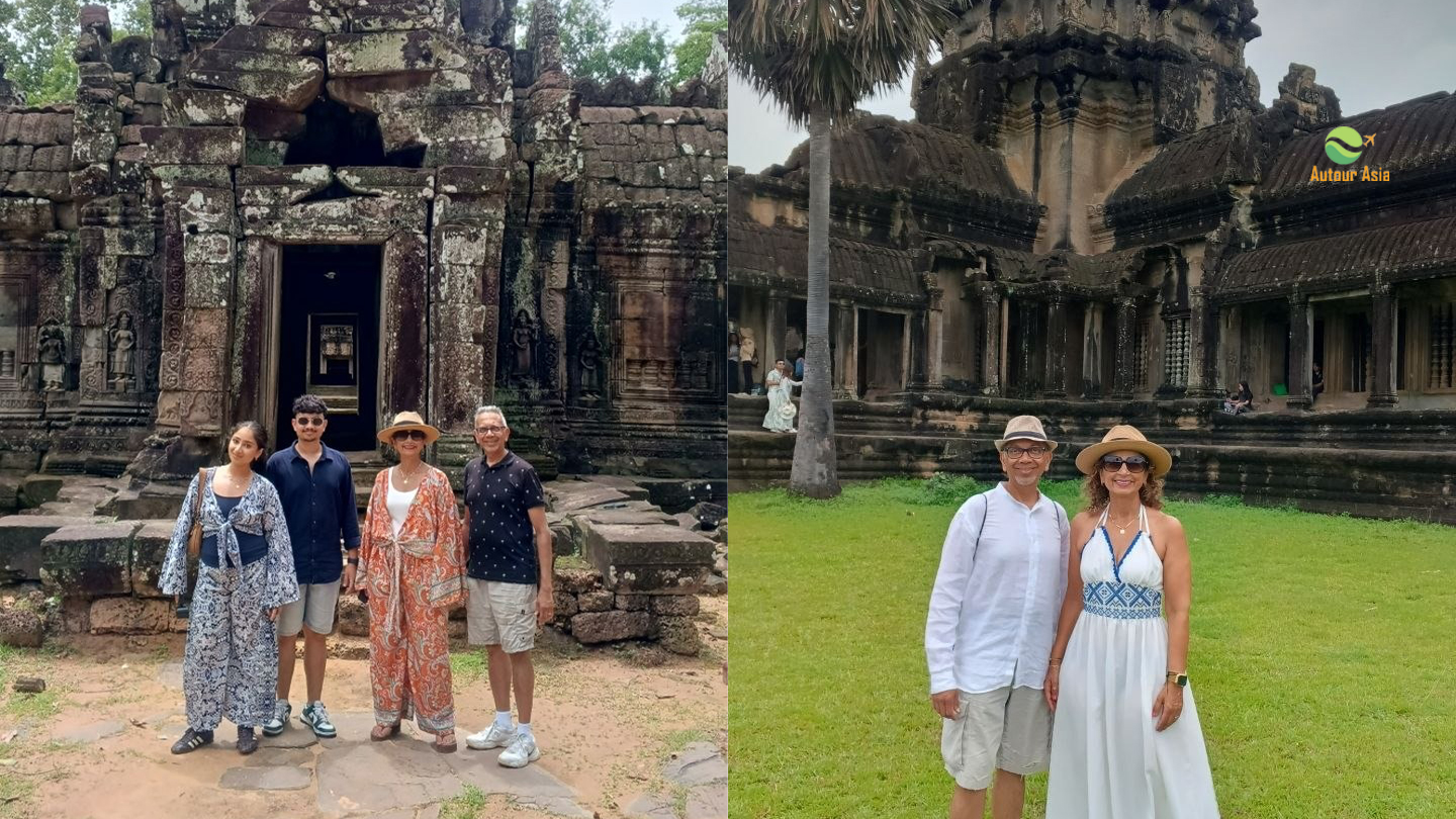 Onze reizigers ontdekken Angkor Wat!