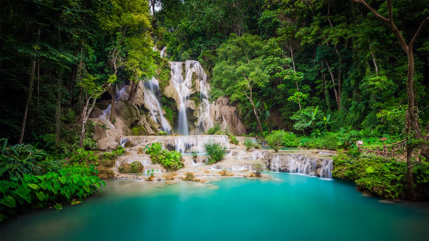 Ontdek de prachtige Kuang Si-watervallen in Luang Prabang