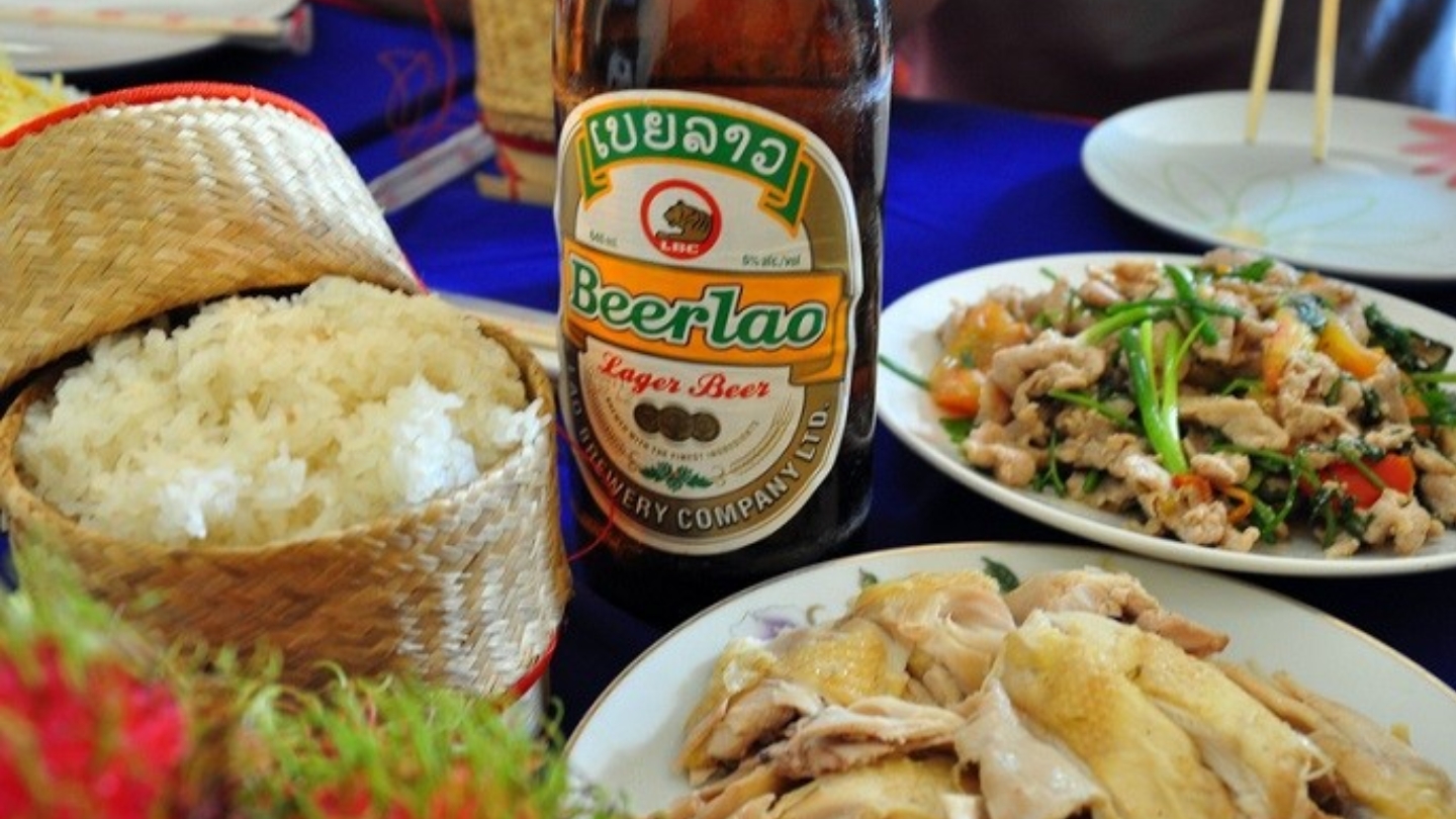 Laotiaans bier - specialiteit van Vientiane