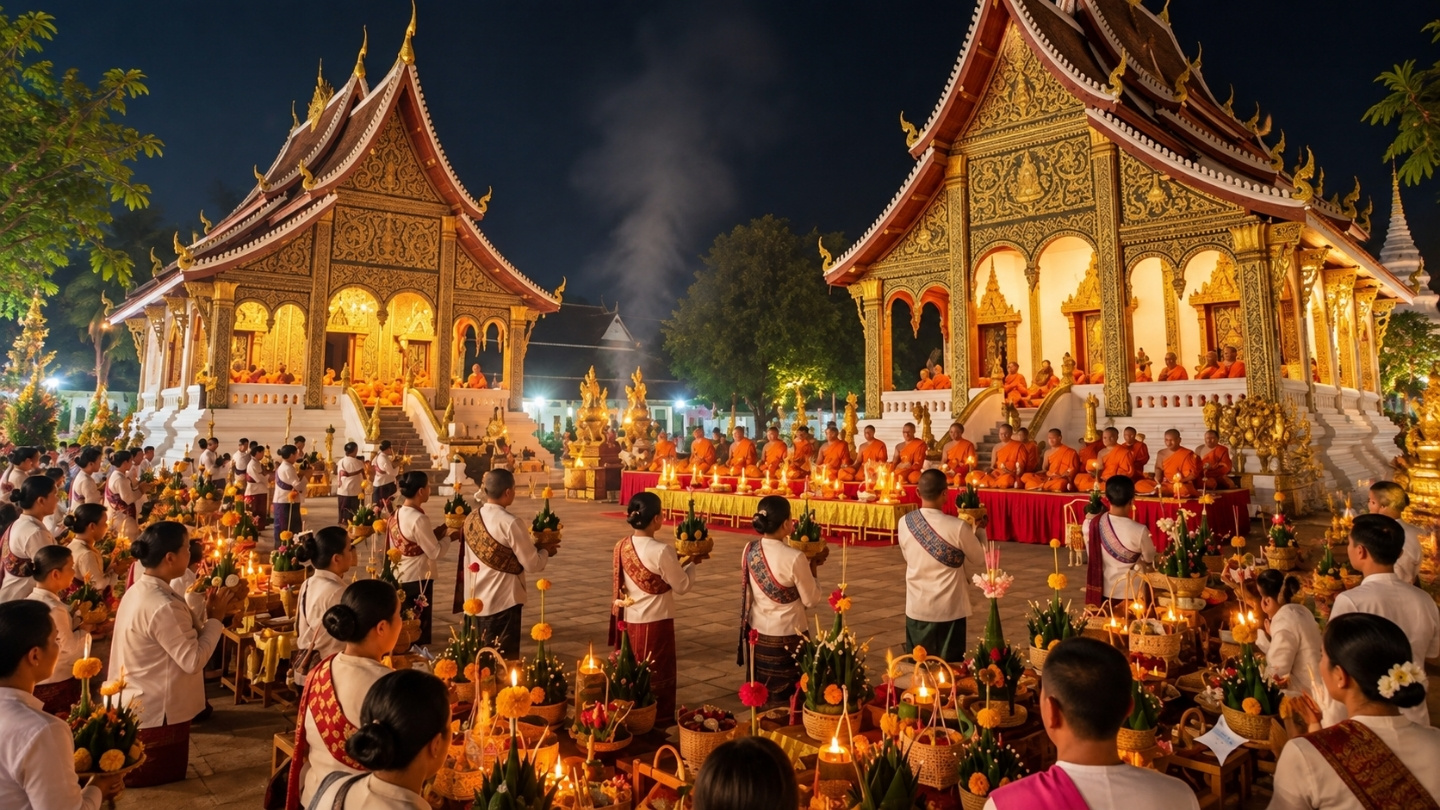 Boun Khao Salak - Een betekenisvol festival in Laos in september