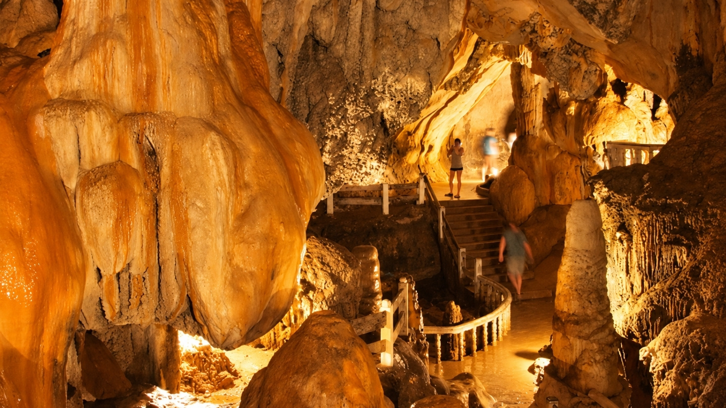 Op ontdekking in de Tham Chang-grot in Vang Vieng