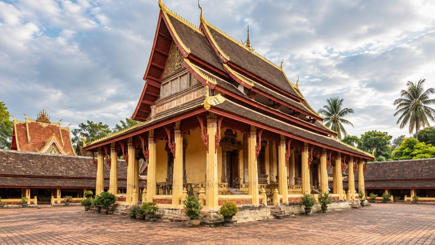 Wat Sisaket - Een juweel van Laotiaanse architectuur