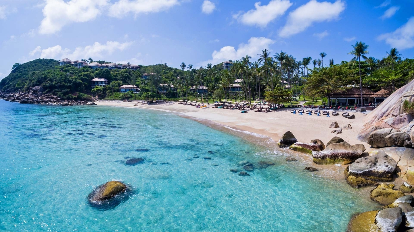 Het klimaat van Koh Samui in het droge seizoen