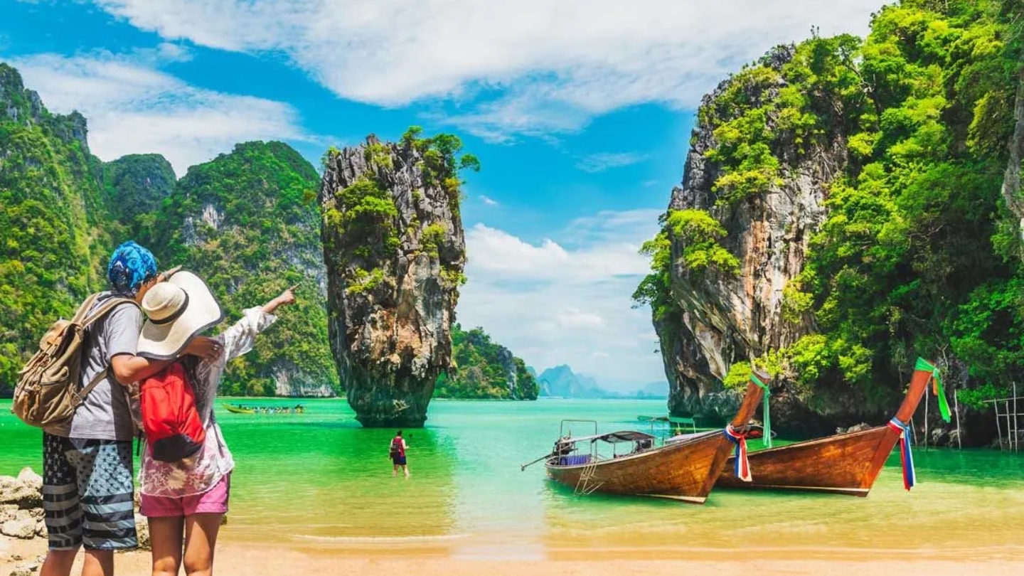 Phuket tijdens het droge seizoen