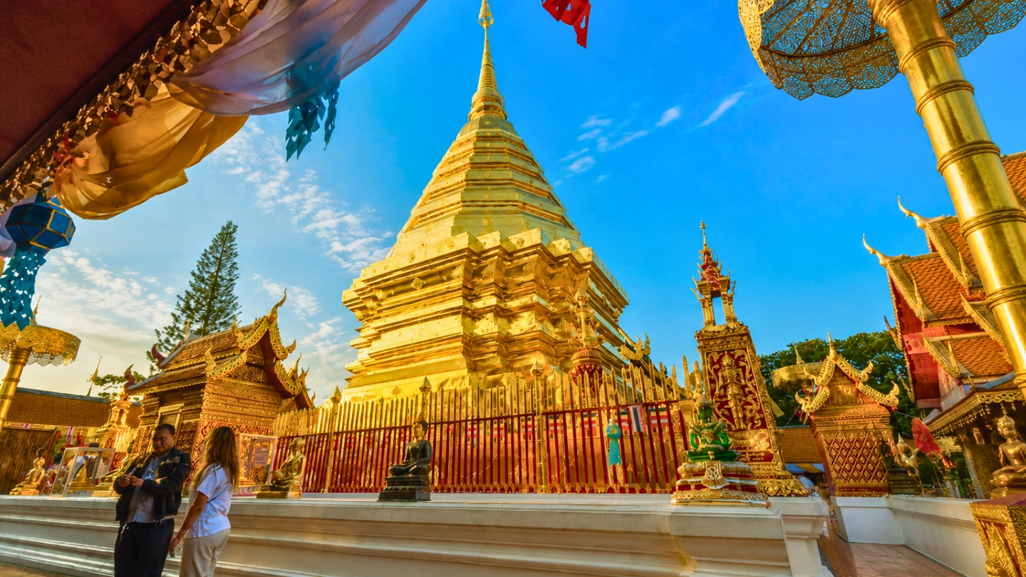 Waar naartoe in Thailand in mei ? Bezoek Wat Phra That Doi Suthep in Chiang Mai