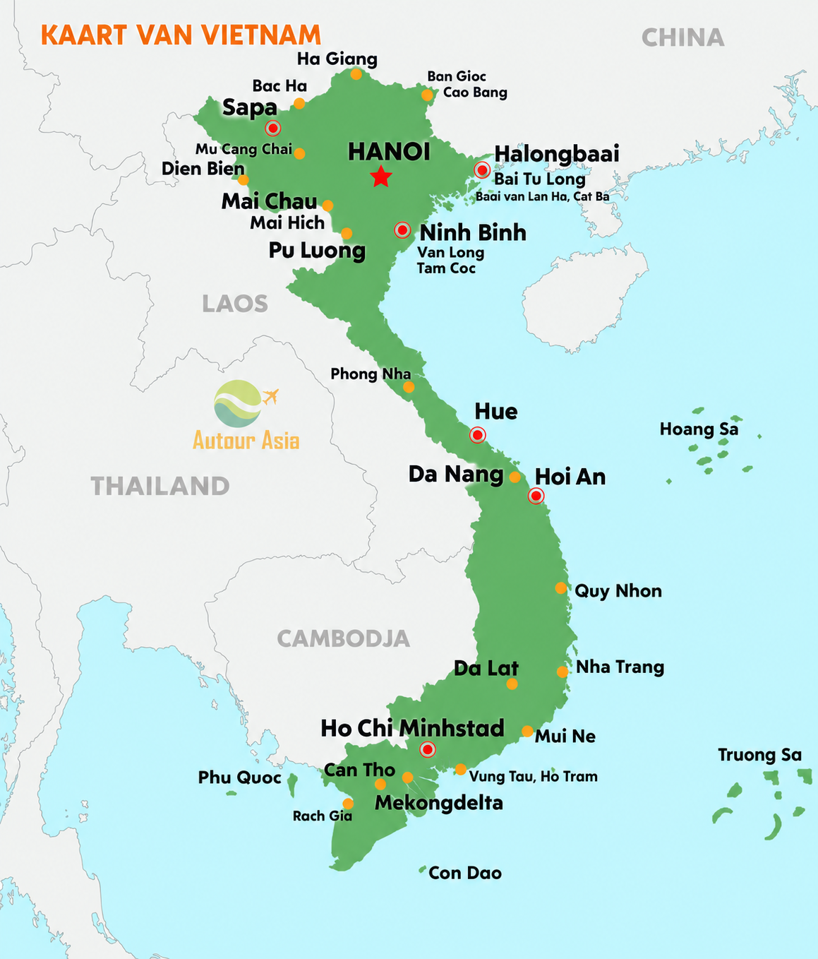 Rondreis Vietnam in 15 dagen met het gezin