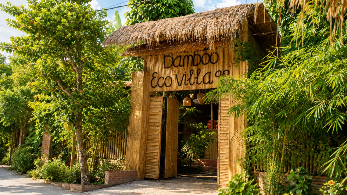 Bamboo Eco Village in Can Tho