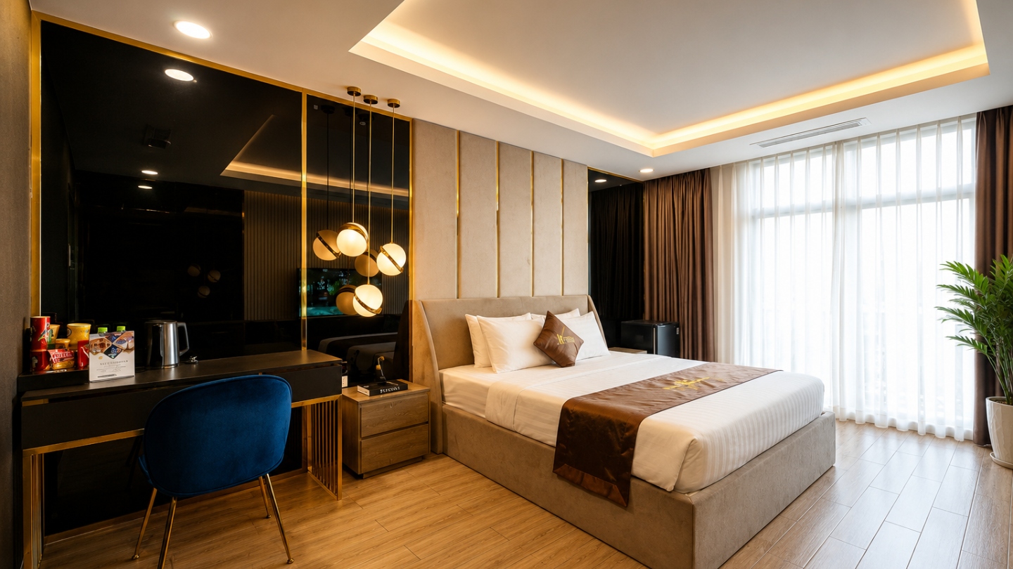 Comfortabel verblijf bij Luxhome Mekong Hotel