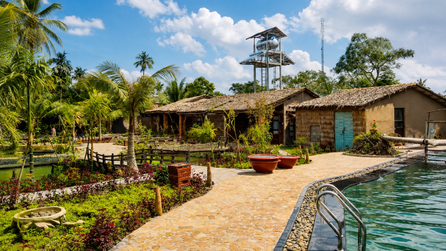 Mekong Rustic Can Tho Hideaway - Kamer dicht bij de natuur