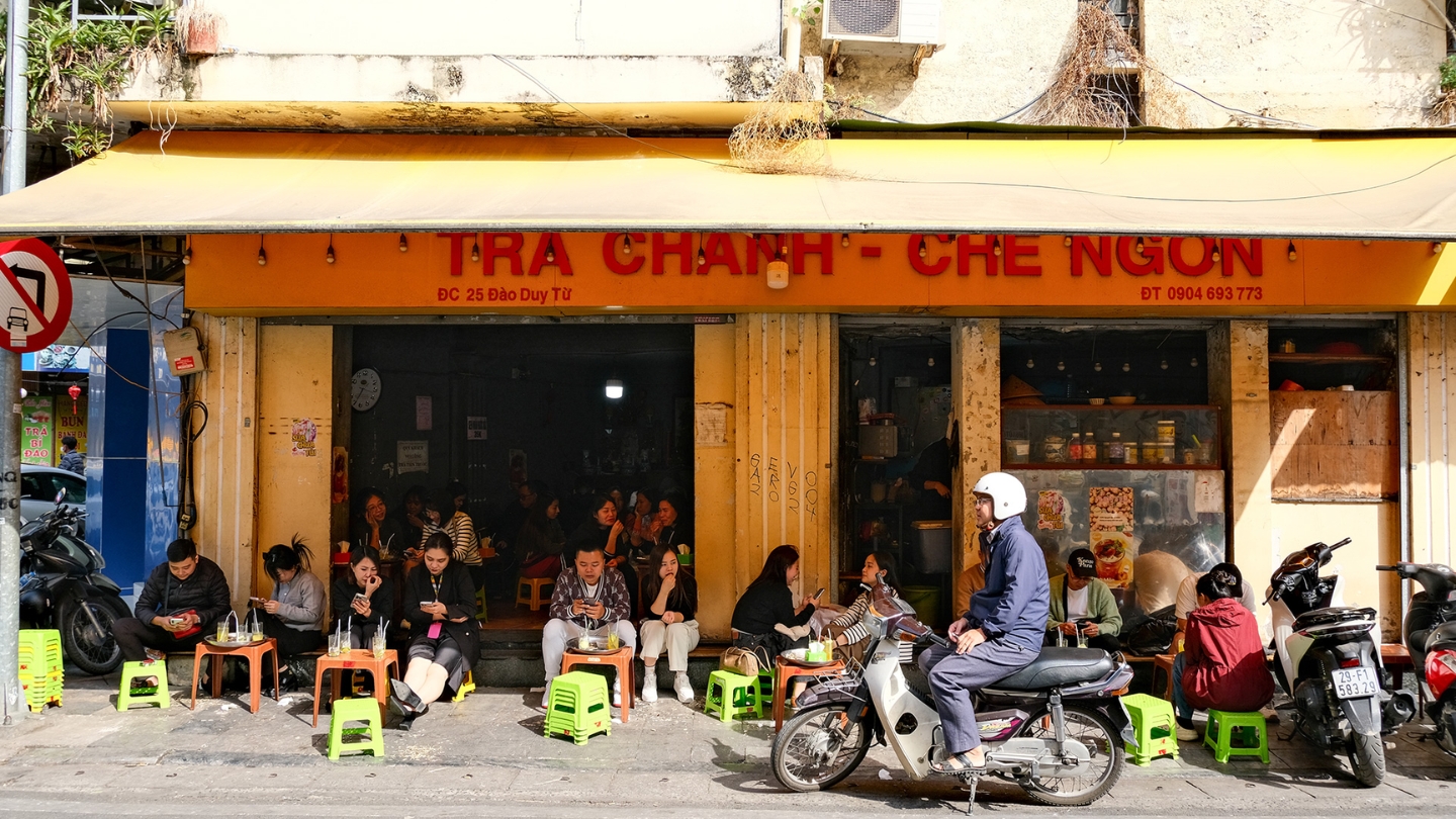 De koffiecultuur van Hanoi