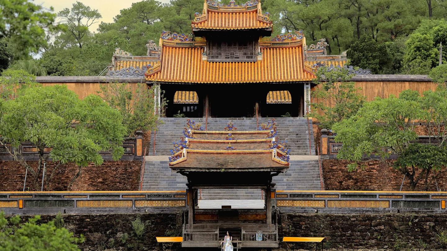 Het mausoleum van keizer Tu Duc