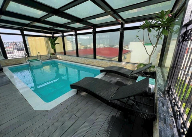 Hanoi Skylark Boutique Hotel (zwembad)